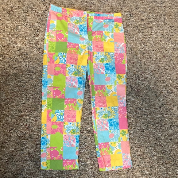 Lilly Pulitzer Pants - Lilly Pulitzer patch work pants